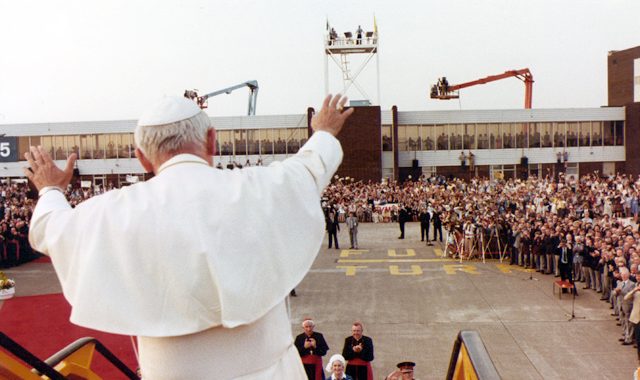 Farewell Cermony Cardiff Airport