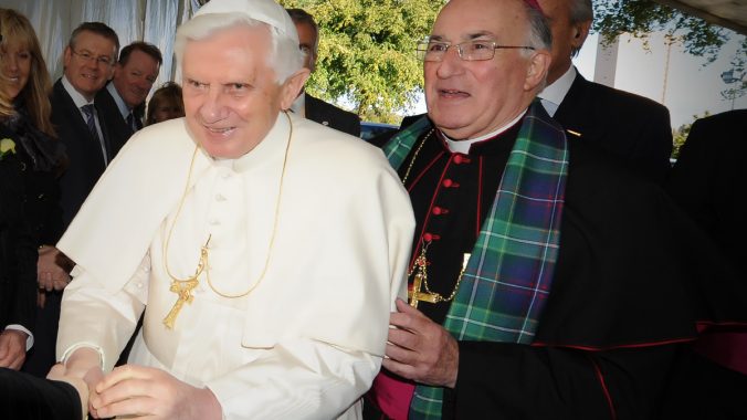 Archbishop Conti's Welcome Message to the Pope