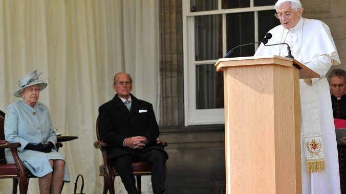 Pope Benedict XVI's Speech to The Queen at Holyroodhouse