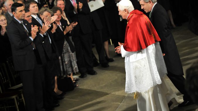 Pope Benedict's address to Politicians, Diplomats, Academics and Business Leaders in Parliament