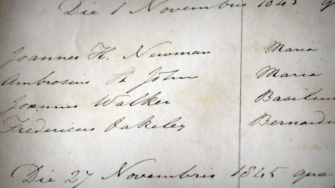 Cardinal Newman's Library